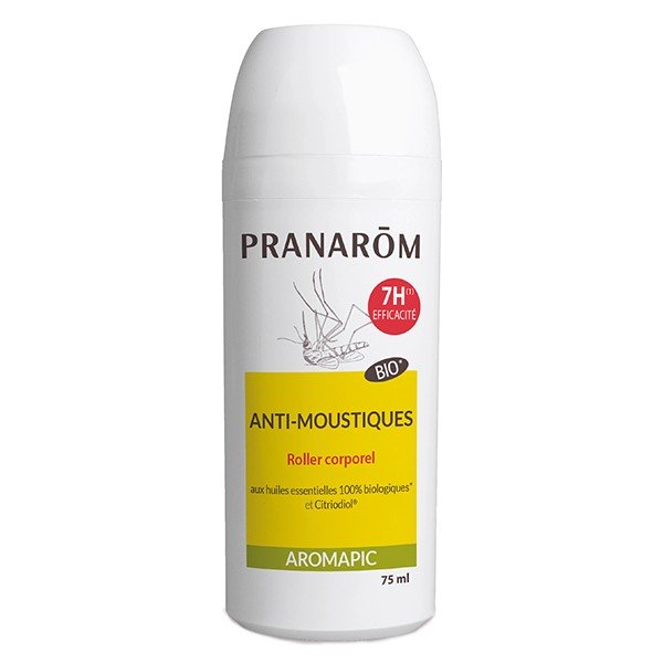 Pranarom Aromapic Roller Anti-Moustiques Bio 75ml