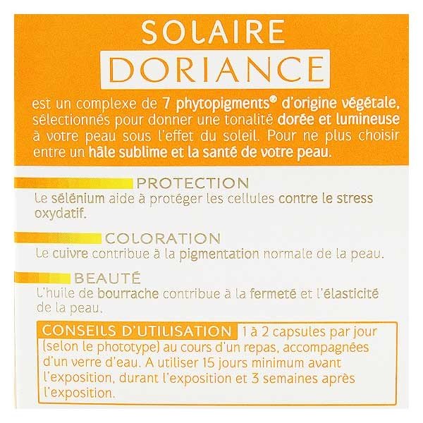 Naturactive Doriance Solaire 30 capsules