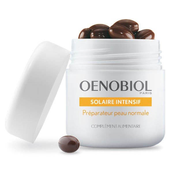 Oenobiol Solaire Intensif Peau Normale 30 Capsules Pas Cher