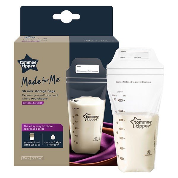 Tommee Tippee Sachets Conservation Lait Maternel 36 sachets