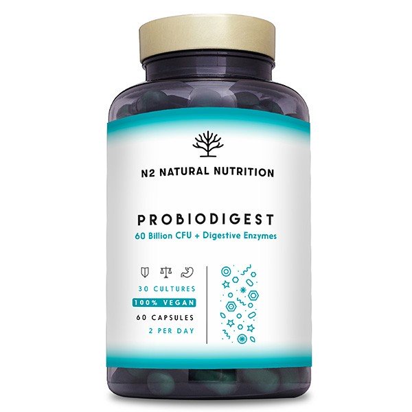 N2 Natural Nutrition Probiodigest 60 capsules