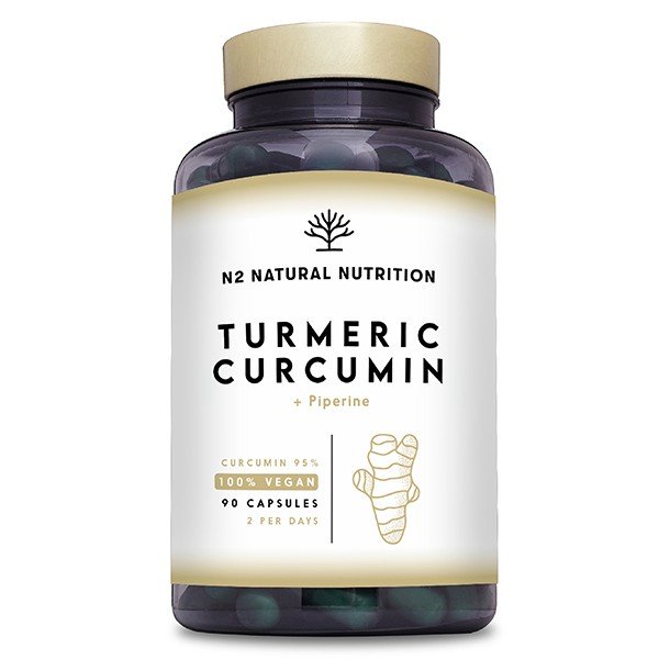 N2 Natural Nutrition Turméric Curcumin 90 capsules