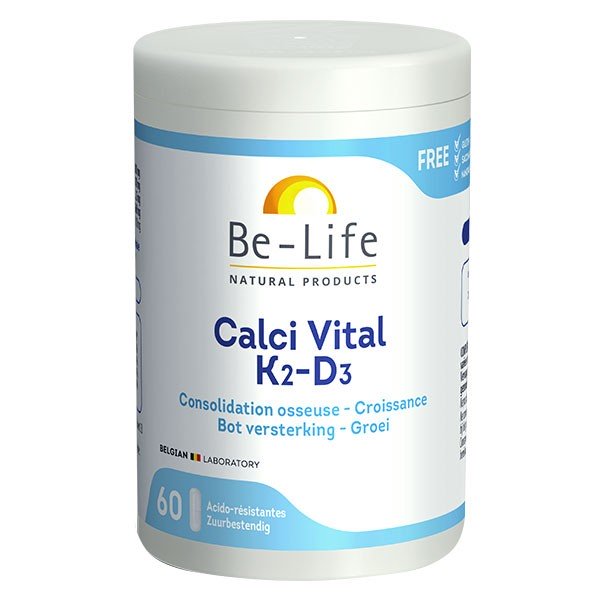 Be-Life Calci Vital K2-D3 60 gélules