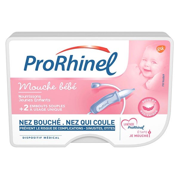 Physiomer - Mouche bébé : hygiene nasal du nourrisson - Embout souple