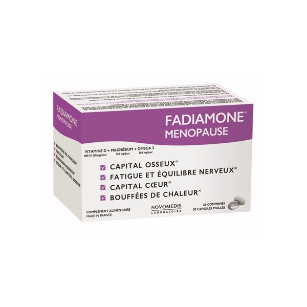 Fadiamone Ménopause 60 comprimés + 30 capsules