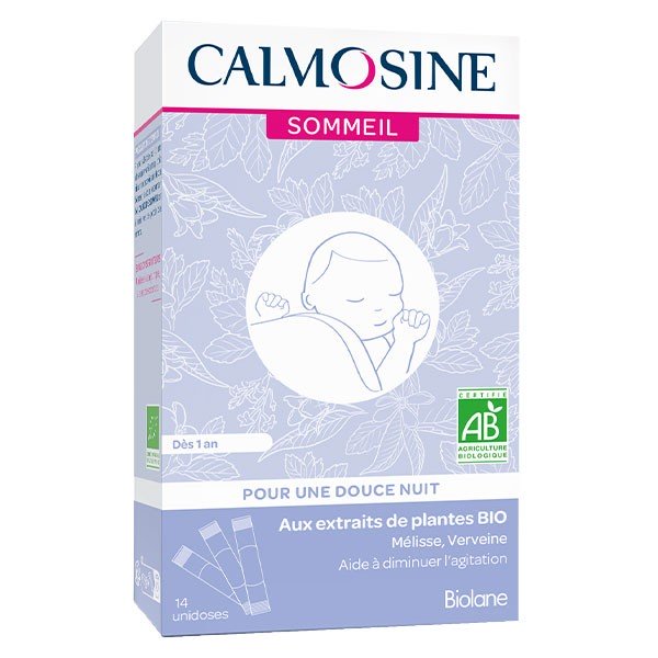 Calmosine Sommeil bio dosettes - Détente, relaxation, dès 1 an