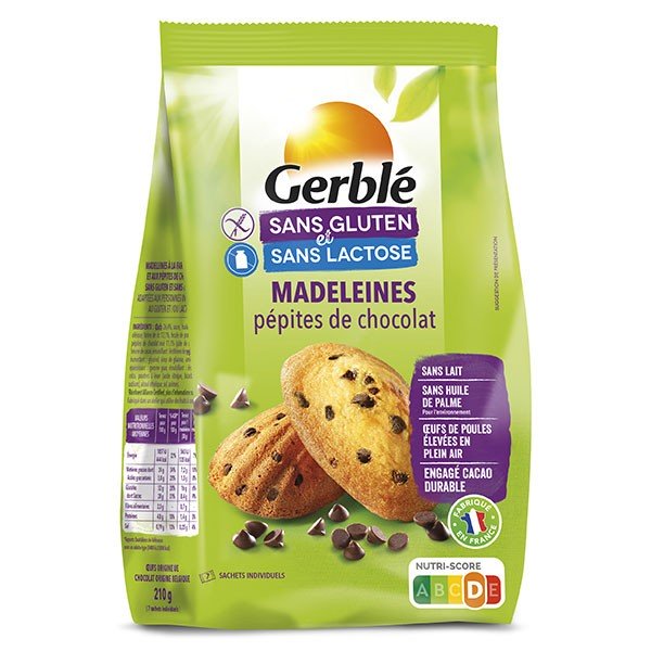 Biscuits Gerblé fourrés au cacao sans gluten 125 g