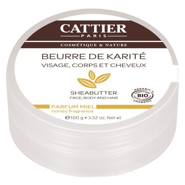 Cattier Beurre de Karité 100% Bio Cattier - pot 100 g