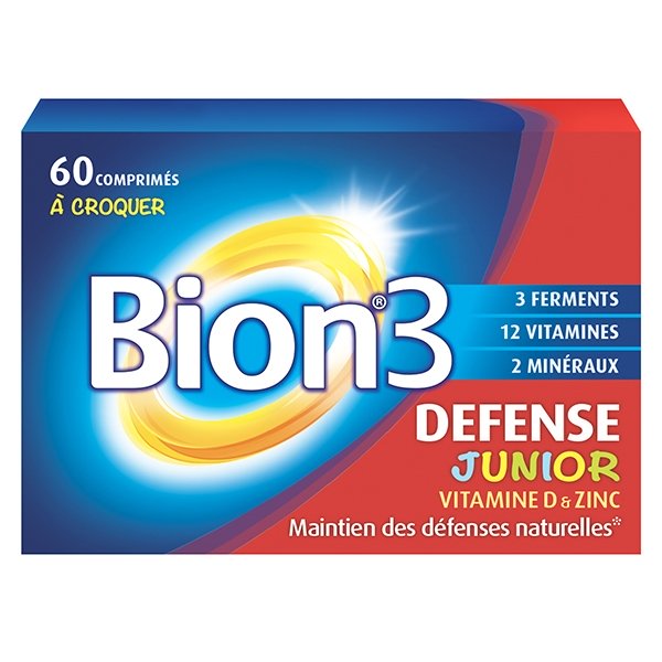 Bion 3 Défense Junior 60 comprimés à croquer