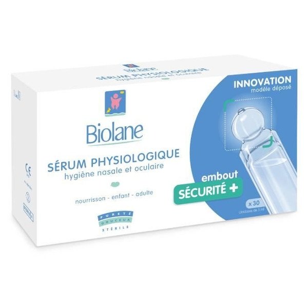 Biolane Serum Physiologique 30 unidoses
