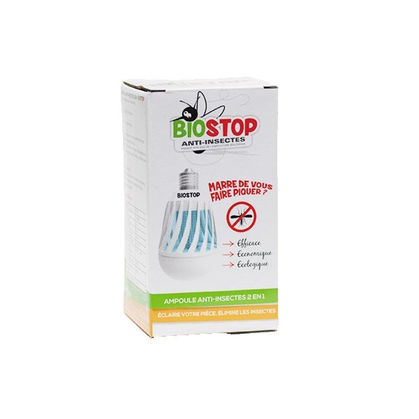 bio stop lampe anti insecte 2 en 1