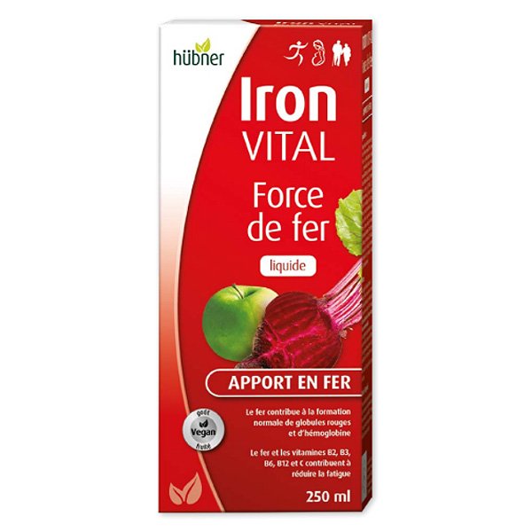 Hübner Iron Vital Force de Fer 250ml